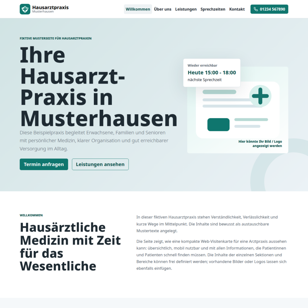Arztpraxis Musterhausen